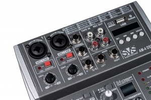SVS Audiotechnik mixers AM-4 DSP Аналоговый микшерный пульт, 4-канала в Нефтегорске